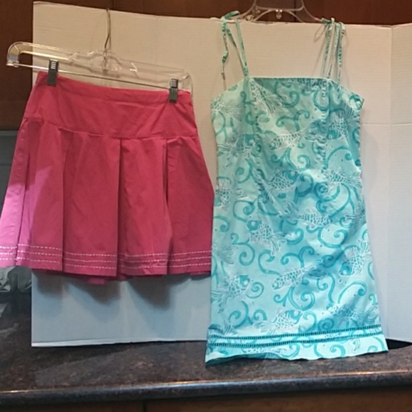 Lilly Pulitzer Other - Lilly Pulitzer Dress and FREE "As Is" Mini Skirt